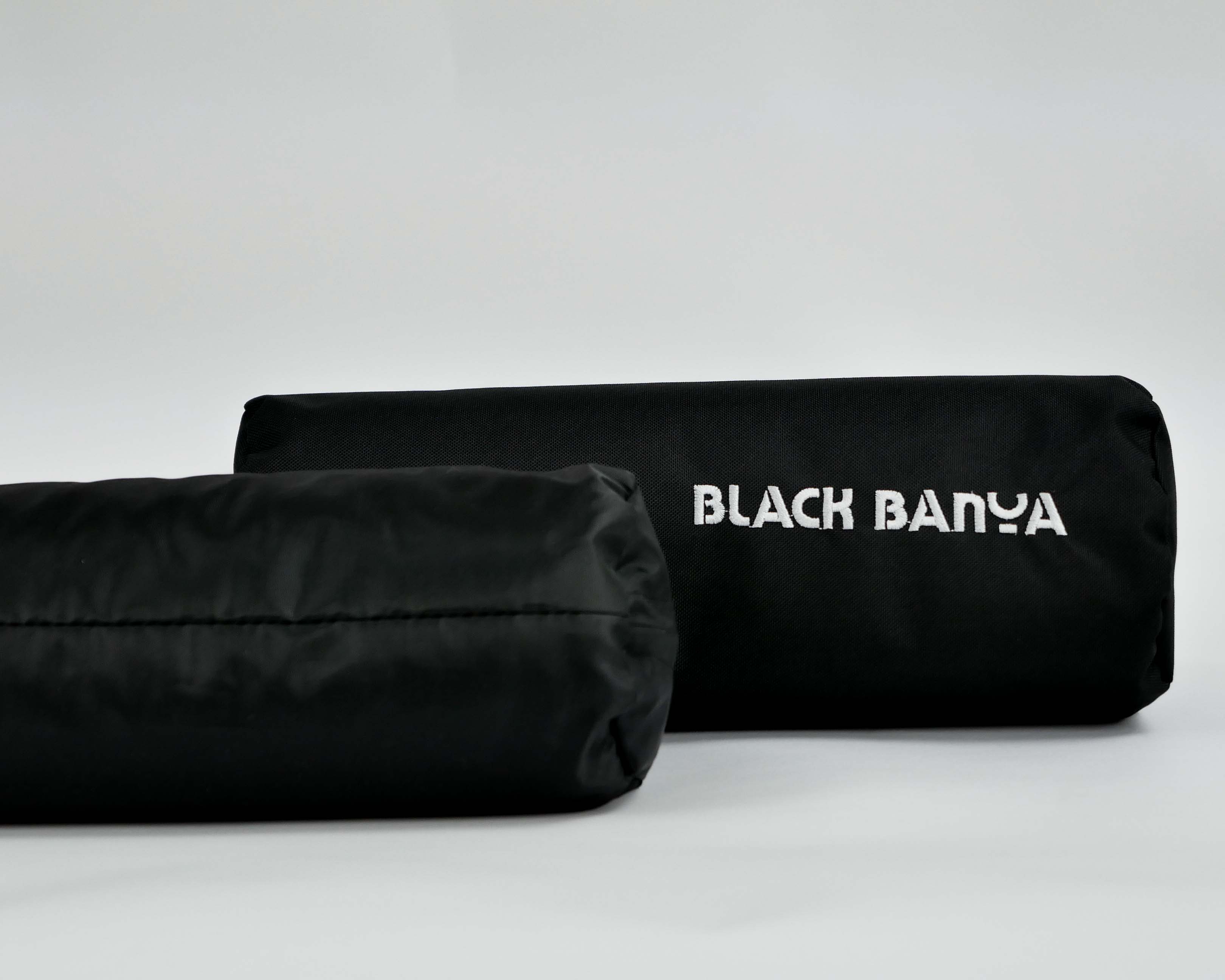 Валик под плечи для бани BLACK BANYA 30х10