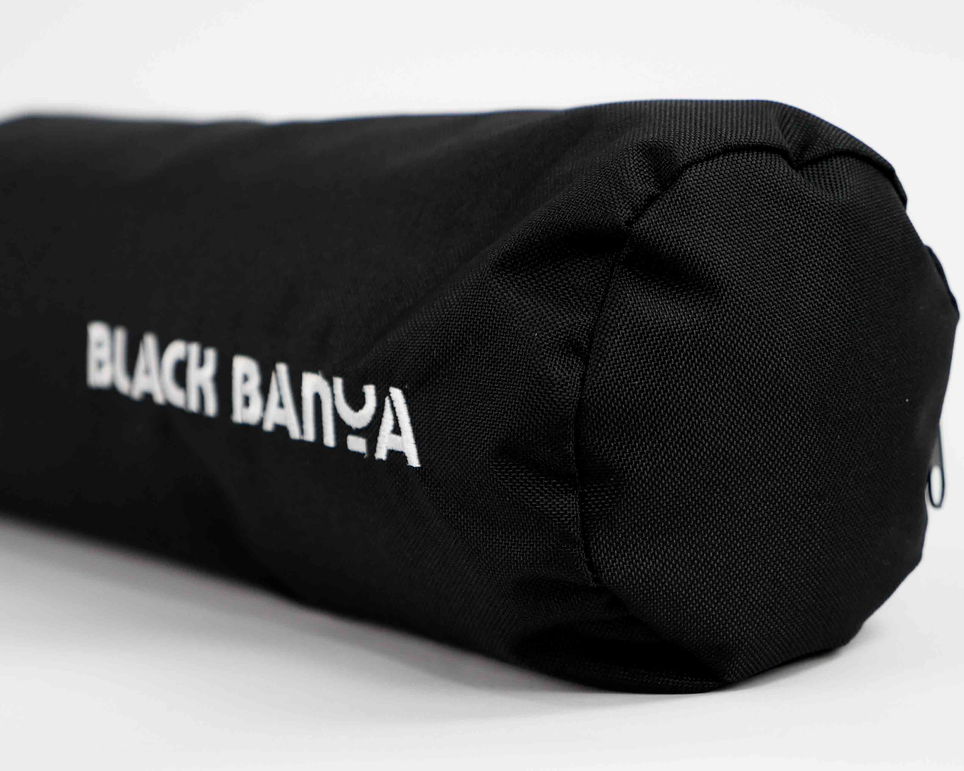 Валик под плечи для бани BLACK BANYA 30х10
