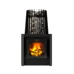 Дровяная банная печь Grill'D Cometa Vega 180 Long Window Max