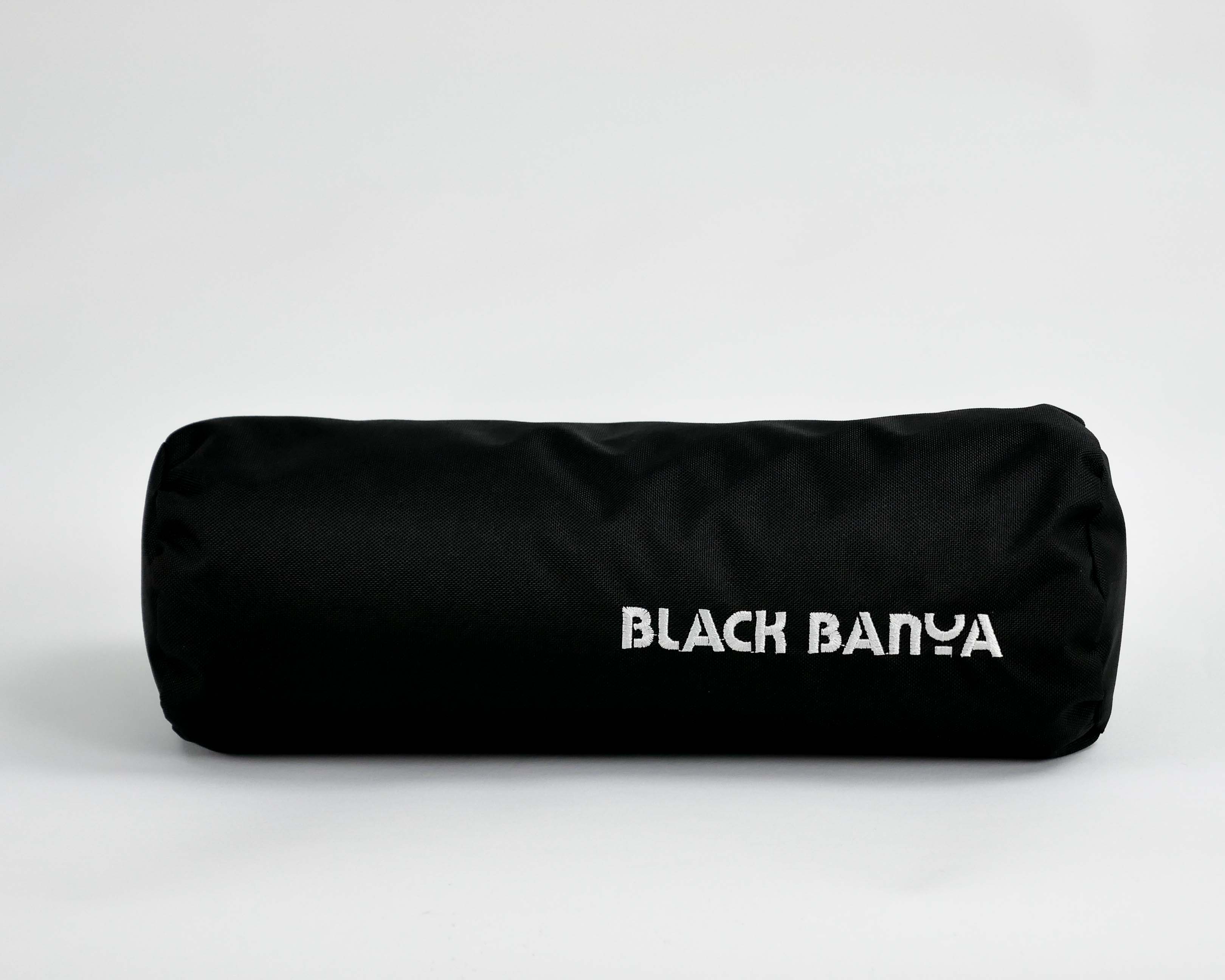 Валик под плечи для бани BLACK BANYA 30х10