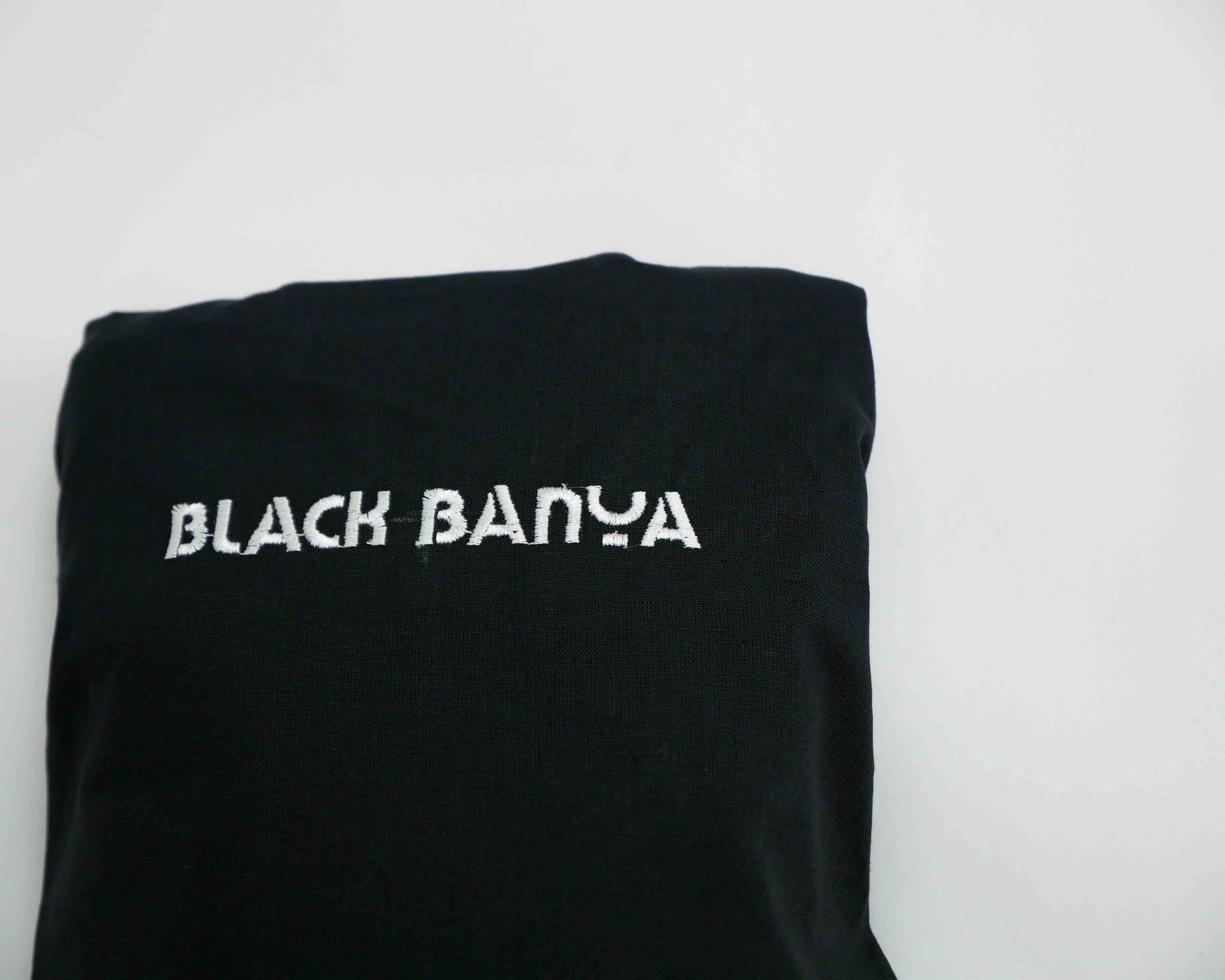 Простынь на подушку BLACK BANYA 50х20