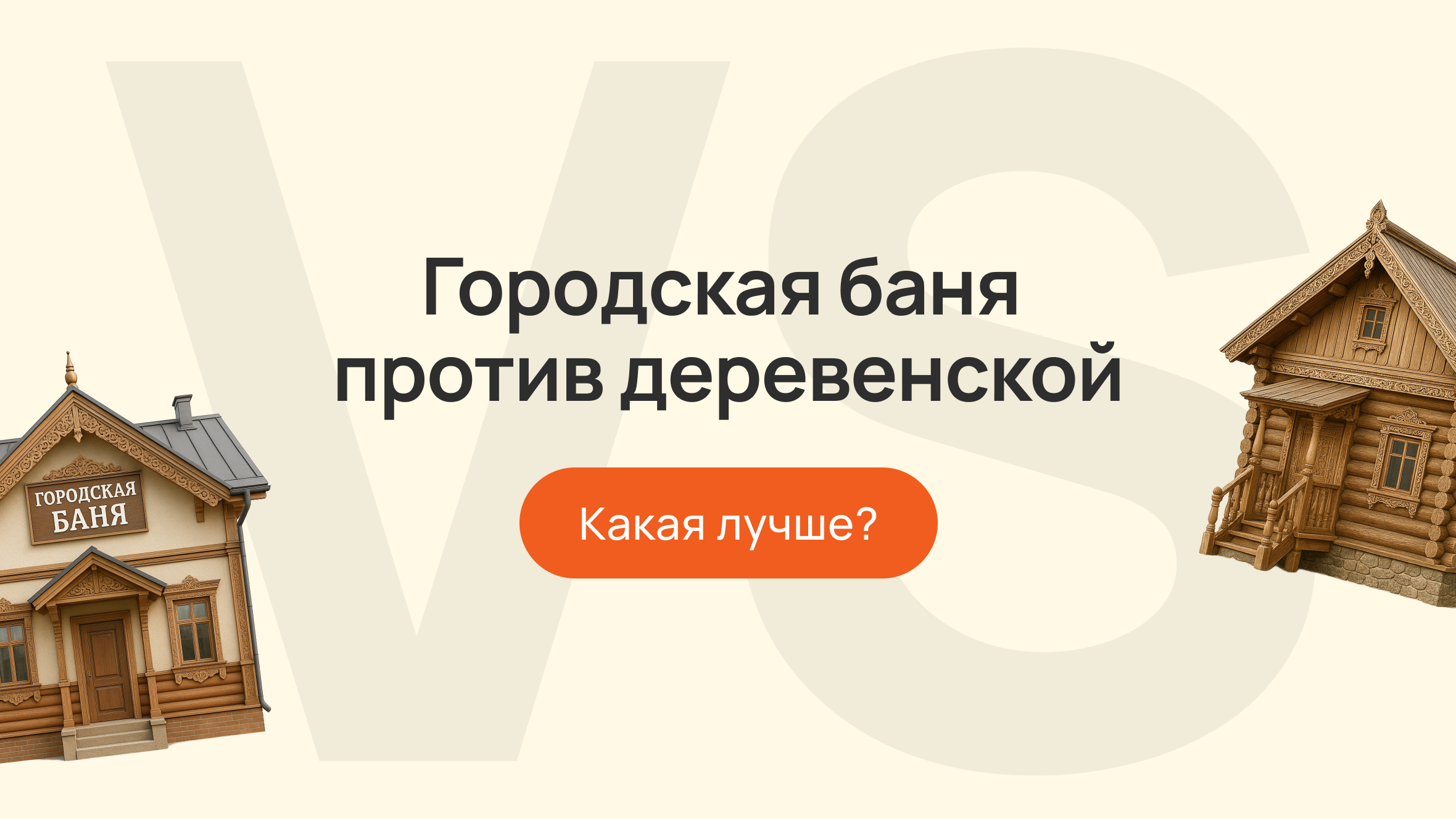 Городская баня против деревенской: какая лучше?