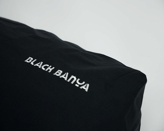 Простынь на валик под ноги BLACK BANYA 70х25