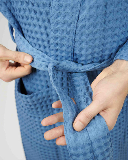 Халат мужской Чистопар р. 2XL-3XL (52-54), цвет джинс