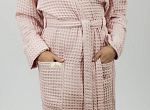 Халат женский Чистопар р. L-XL (48-50), цвет пудра