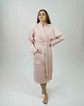 Халат женский Чистопар р. L-XL (48-50), цвет пудра