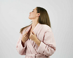Халат женский Чистопар р. L-XL (48-50), цвет пудра