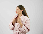 Халат женский Чистопар р. L-XL (48-50), цвет пудра