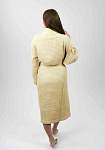 Халат женский Чистопар р. L-XL (48-50), цвет бежевый