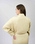 Халат женский Чистопар р. L-XL (48-50), цвет бежевый