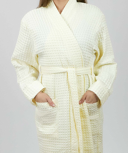 Халат женский Чистопар р. L-XL (48-50), цвет ваниль