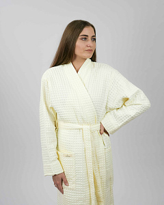Халат женский Чистопар р. L-XL (48-50), цвет ваниль