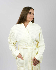 Халат женский Чистопар р. L-XL (48-50), цвет ваниль