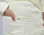 Халат женский Чистопар р. L-XL (48-50), цвет ваниль