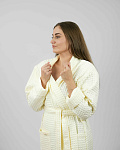 Халат женский Чистопар р. L-XL (48-50), цвет ваниль