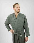 Халат мужской Чистопар р. 2XL-3XL (52-54), цвет хаки