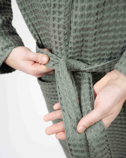 Халат мужской Чистопар р. 2XL-3XL (52-54), цвет хаки