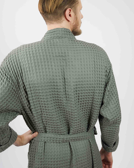 Халат мужской Чистопар р. 2XL-3XL (52-54), цвет хаки