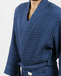 Халат мужской Чистопар р. 2XL-3XL (52-54), цвет синий графит