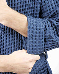 Халат мужской Чистопар р. 2XL-3XL (52-54), цвет синий графит