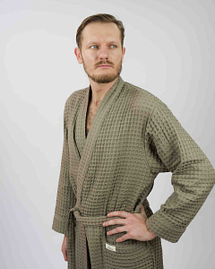 Халат мужской Чистопар р. 2XL-3XL (52-54), цвет мокко