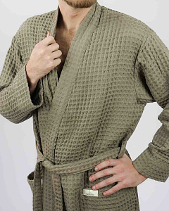 Халат мужской Чистопар р. 2XL-3XL (52-54), цвет мокко