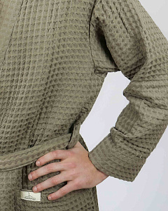 Халат мужской Чистопар р. 2XL-3XL (52-54), цвет мокко