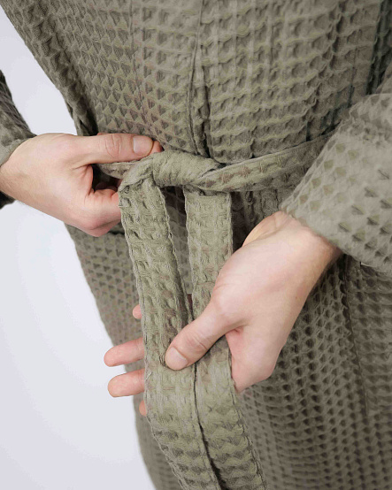 Халат мужской Чистопар р. 2XL-3XL (52-54), цвет мокко