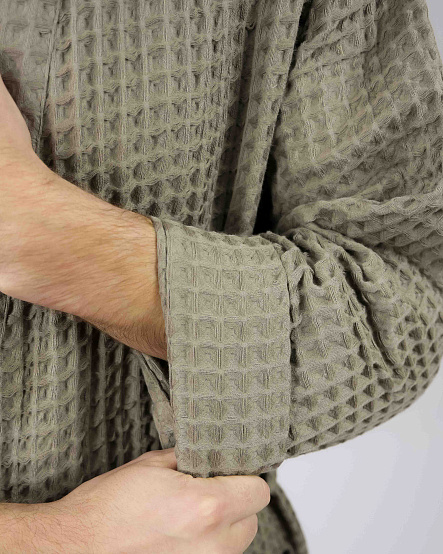 Халат мужской Чистопар р. 2XL-3XL (52-54), цвет мокко