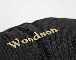 Подушка для бани Woodson «Второе дыхание» GRAY, MAXI