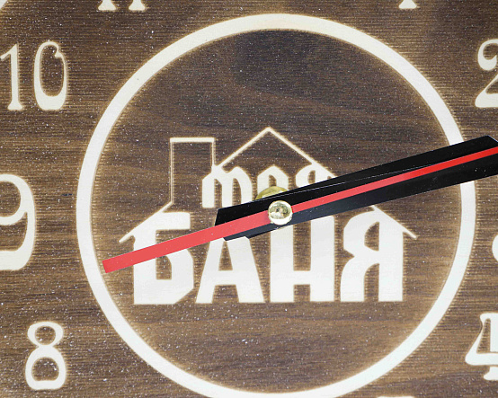 Часы Бочонок (темные)