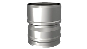 Переходник ф 110х115, AISI 439/1,0мм, h=130мм