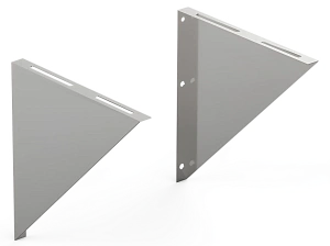 Опора стеновая 300х 300, AISI 439/1,0мм