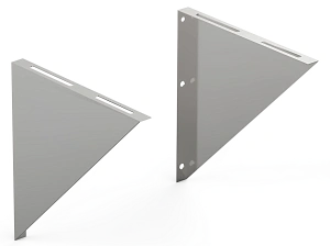 Опора стеновая 400х 400, AISI 439/1,0мм