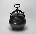 Казан афганский цвет черный 10 л
