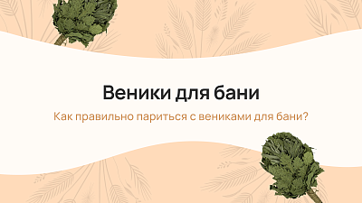 Веники для бани - Полезные свойства веников для бани