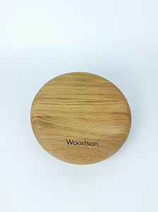Клапан вентиляционный Woodson ф125, дуб
