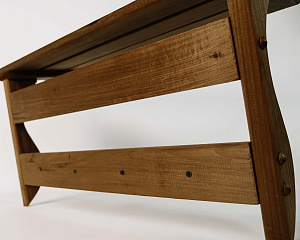 Полка-вешалка 4 крючка 600*330*210 термолипа