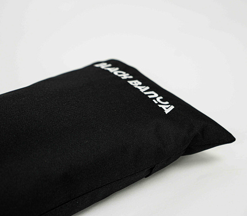 Подушка для бани BLACK BANYA 50*20
