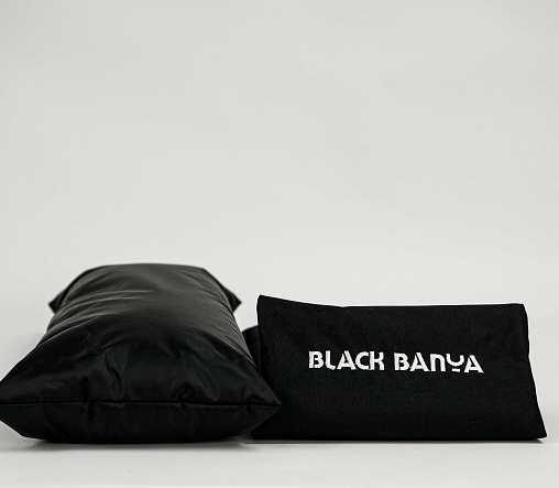 Подушка для бани BLACK BANYA 50*20