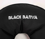 Подушка для бани второе дыхание BLACK BANYA 35*35