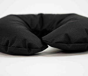 Подушка для бани второе дыхание BLACK BANYA 35*35