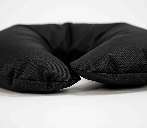 Подушка для бани второе дыхание BLACK BANYA 35*35