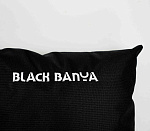 Подушка для бани BLACK BANYA 28*28