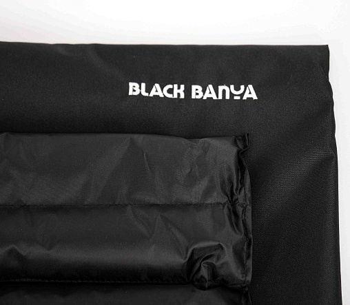 Сидушка, коврик для бани BLACK BANYA 48*48