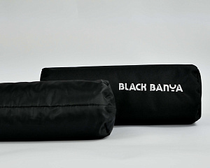 Валик под плечи для бани BLACK BANYA 30х10
