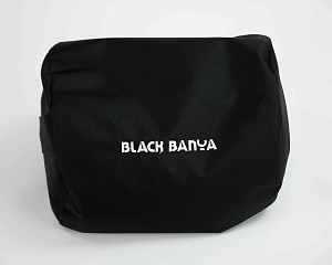 Валик под ноги для бани BLACK BANYA 30х25