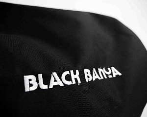 Валик под ноги для бани BLACK BANYA 30х25