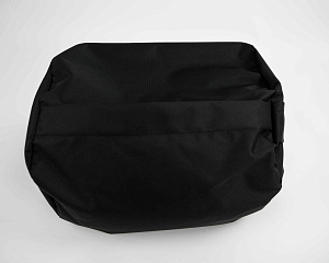 Валик под ноги для бани BLACK BANYA 30х25