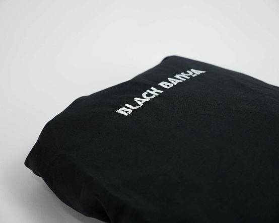 Простынь на подушку BLACK BANYA 28х28